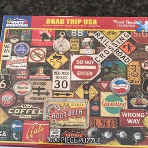 Road Trip USA 1,000 piece puzzle, brand new